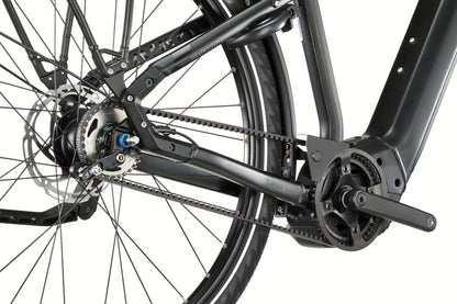 Conway Cairon T 4.5 – E-Trekkingrad 28" | Bosch CX 625Wh | Riemenantrieb | Graphit Grey